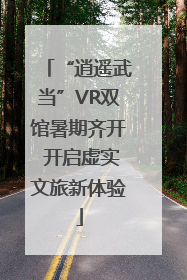 “逍遥武当”VR双馆暑期齐开 开启虚实文旅新体验