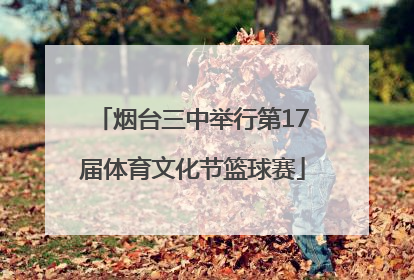 烟台三中举行第17届体育文化节篮球赛