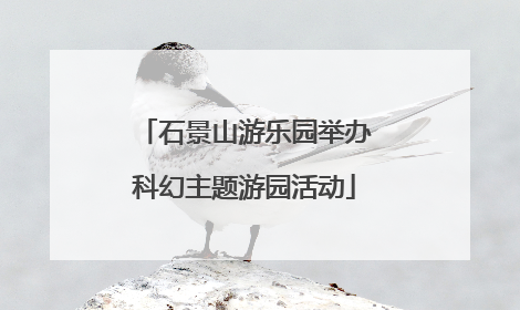 石景山游乐园举办科幻主题游园活动