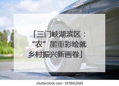 三门峡湖滨区：“农”墨重彩绘就乡村振兴新画卷