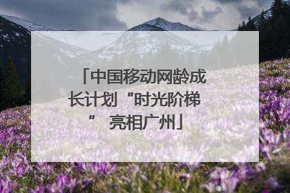 中国移动网龄成长计划“时光阶梯” 亮相广州