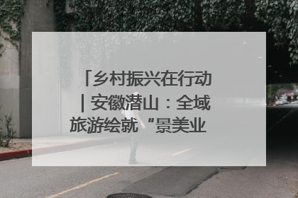 乡村振兴在行动｜安徽潜山：全域旅游绘就“景美业兴民富”新画卷