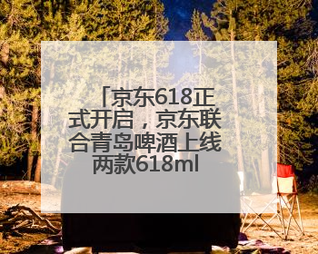 京东618正式开启，京东联合青岛啤酒上线两款618ml定制款啤酒
