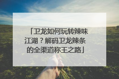 卫龙如何玩转辣味江湖？解码卫龙辣条的全渠道称王之路