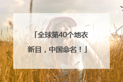全球第40个地衣新目，中国命名！