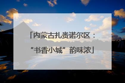 内蒙古扎赉诺尔区：“书香小城”韵味浓