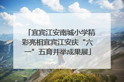 宜宾江安南城小学精彩亮相宜宾江安庆“六一”五育并举成果展