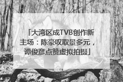 大湾区成TVB创作新主场：陈豪叹取景多元，谭俊彦点赞虚拟拍摄