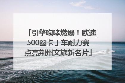 引擎咆哮燃爆！欧速500圈卡丁车耐力赛点亮荆州文旅新名片