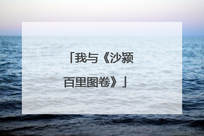 我与《沙颍百里图卷》