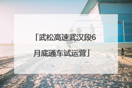 武松高速武汉段6月底通车试运营
