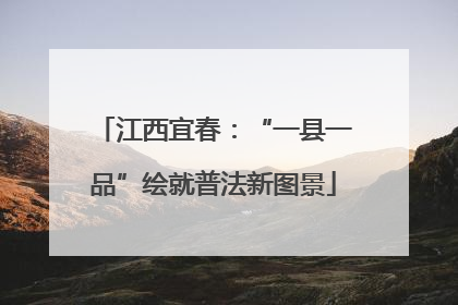江西宜春：“一县一品”绘就普法新图景