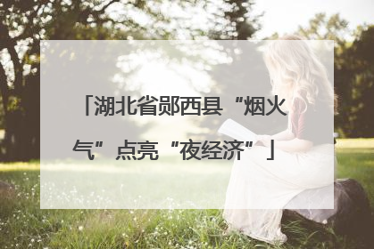 湖北省郧西县“烟火气”点亮“夜经济”
