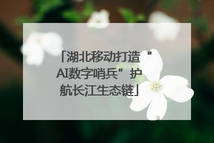 湖北移动打造“AI数字哨兵”护航长江生态链