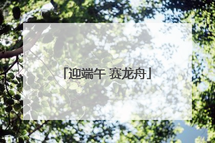 迎端午 赛龙舟