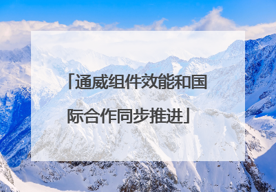 通威组件效能和国际合作同步推进