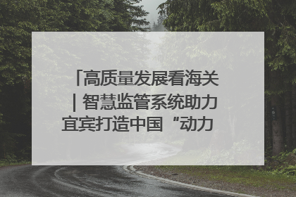 高质量发展看海关｜智慧监管系统助力宜宾打造中国“动力电池之都”