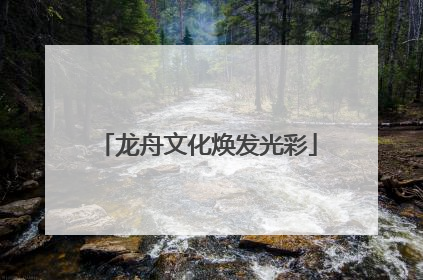 龙舟文化焕发光彩