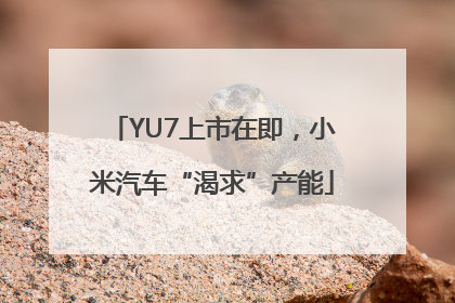 YU7上市在即，小米汽车“渴求”产能